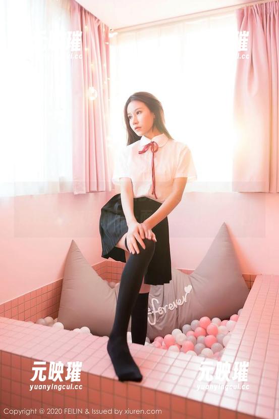 Feilin嗲囡囡 - BABY_柒：高清原图，展现女孩气质的另一面，真是让人意外！