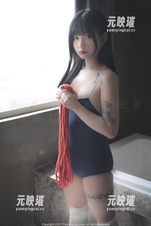 Hizzy(히지)的夏日不装饰：无圣光、原图，清新绿甚至都嫉妒她！