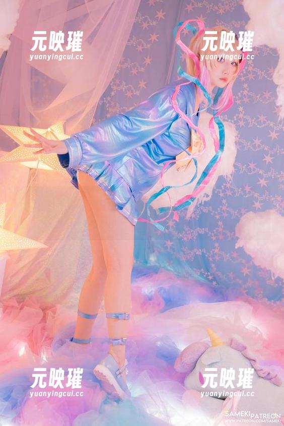 原神？不，是Sameki的八重神子写真，真想搬回家！