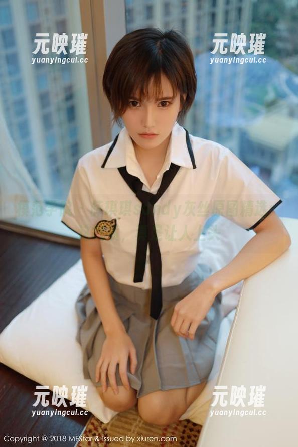 模范学院-薛琪琪sandy 模范学院 - 薛琪琪sandy灰丝原图精选:这气质,真是让人上头