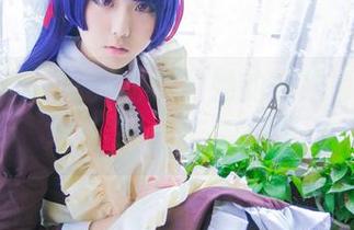 套图精选：浅野菌子和她的黑执事蓝猫，究竟谁更萌？