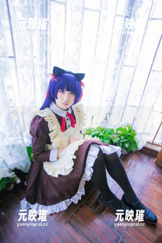 套图精选：浅野菌子和她的黑执事蓝猫，究竟谁更萌？
